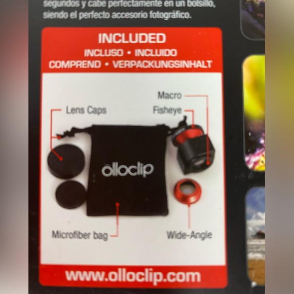 Olloclip 3 in 1 Clip-on Lens Fisheye Macro Zoom System for iPhone 4, 4s, iPod 4 - Picture 3 of 7